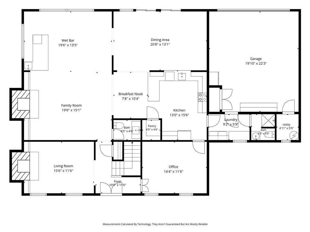 4316 Springbranch Drive Benbrook, TX 76116 - Photo 37 of 39 Floor plan