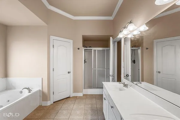 a bathroom with a double vanity sink mirror and double