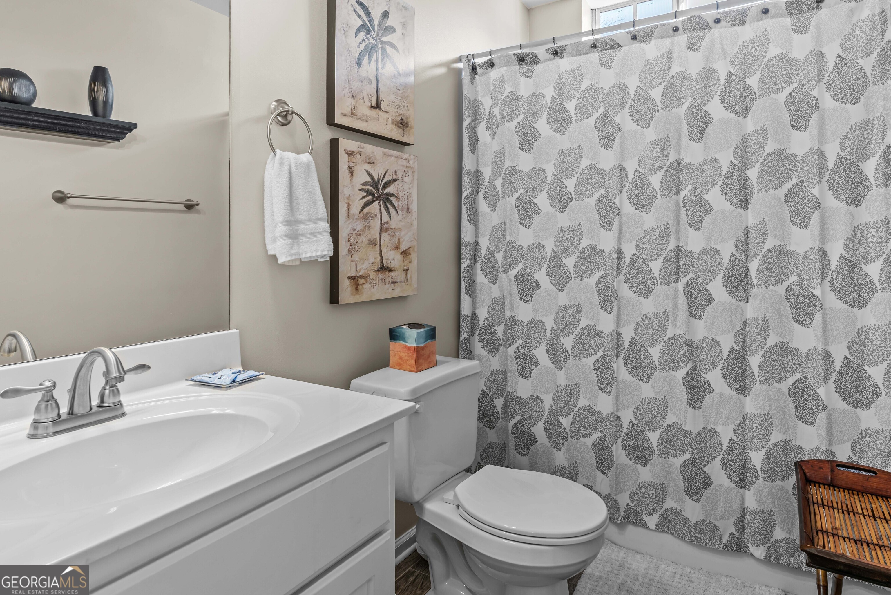 766 South Steel Bridge Road Eatonton, GA 31024 - Photo 49 of 71 a bathroom with a toilet sink and mirror