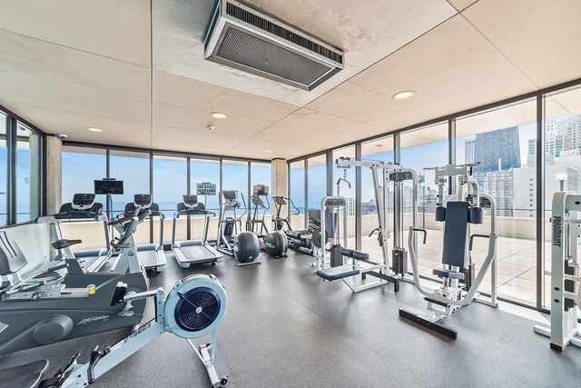 1212 North Lake Shore Drive, Unit 34CN Chicago, IL 60610 - Photo 2 of 6 a view of a room with gym equipment