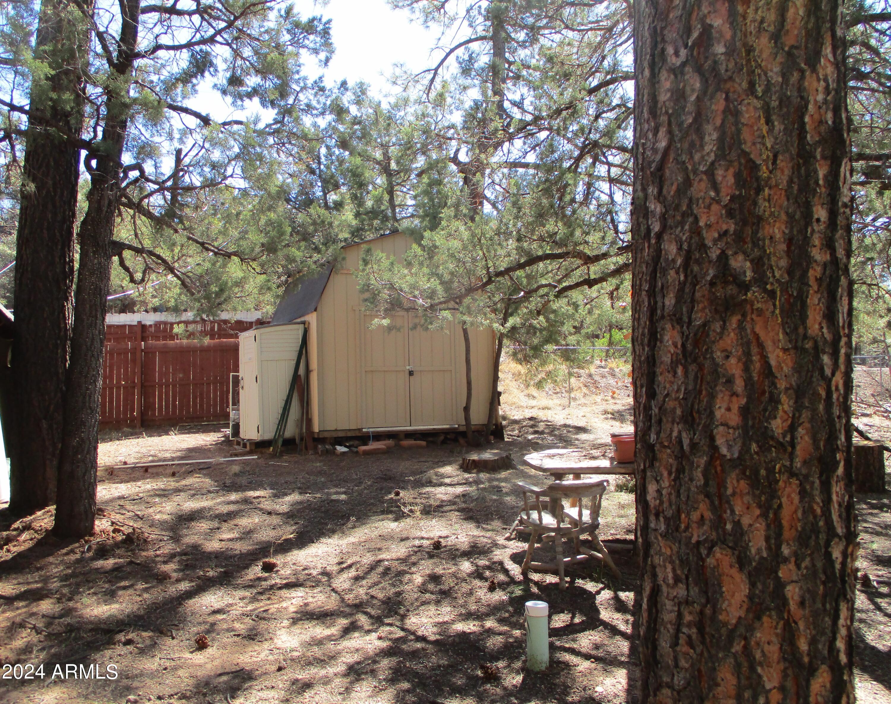 8539 Buffalo Road Strawberry, AZ 85544 - Photo 14 of 19 Storage Shed