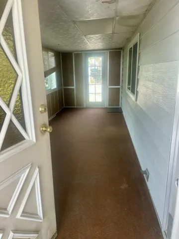 a view of livingroom with hardwood floor