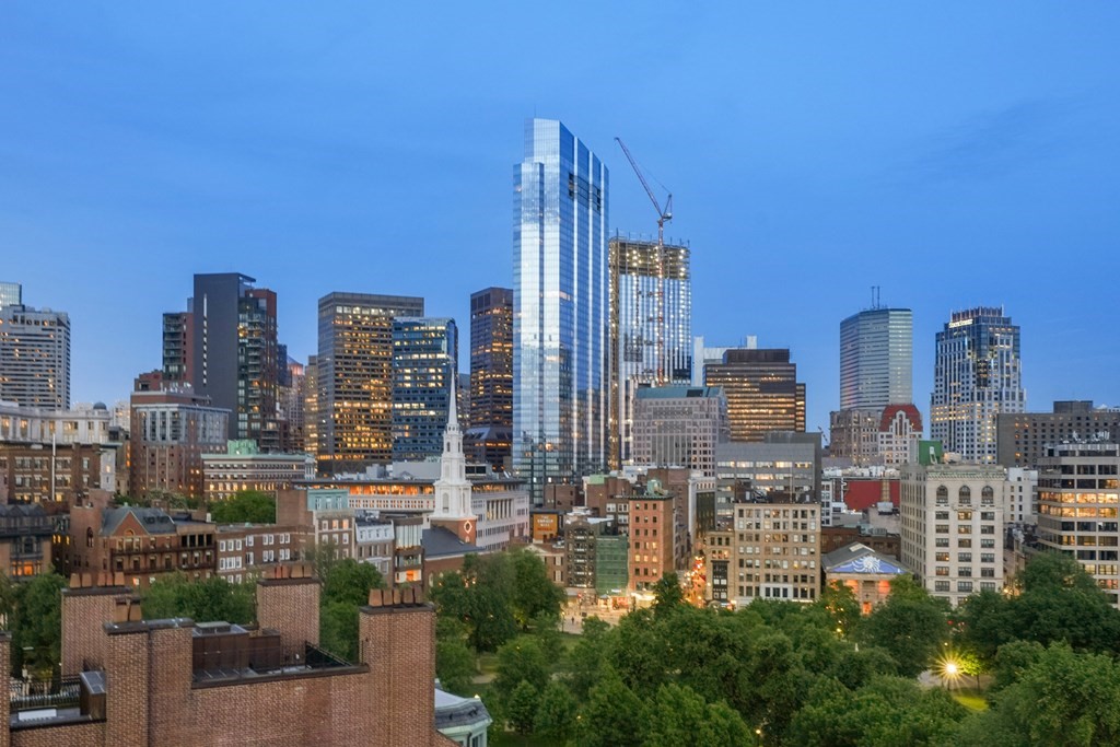 1 Franklin Street, Unit 3903 Boston, MA 02110 - Photo 26 of 26 a view of city with tall buildings