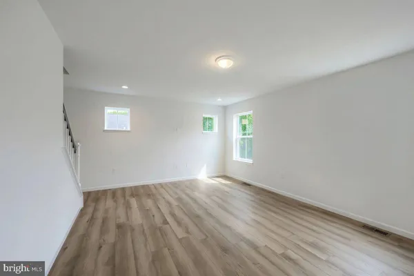 a view of empty room