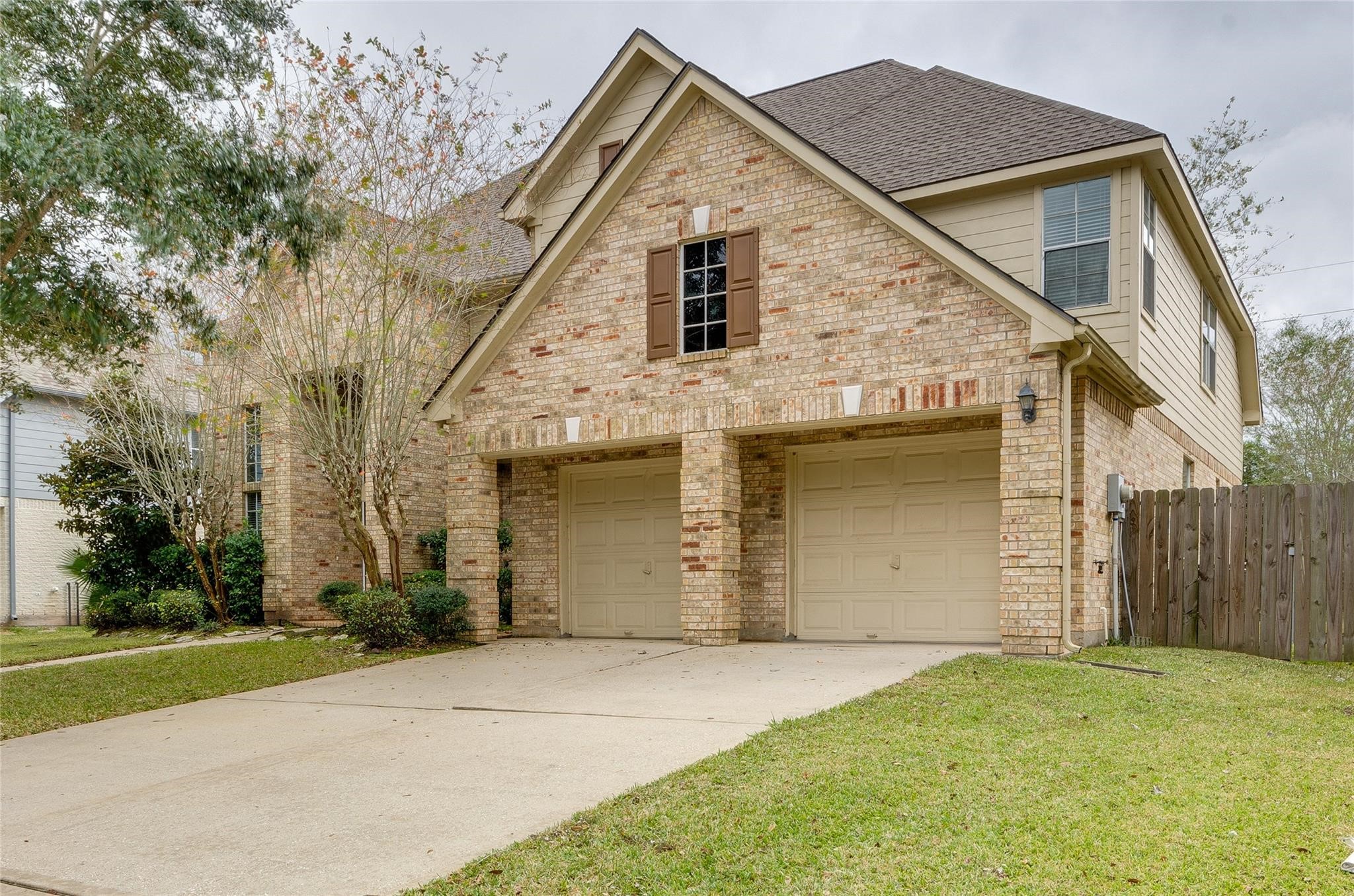 4019 Angel Spring Drive Sugar Land, TX 77479 - Photo 1 of 50 a view of backyard of house and garage