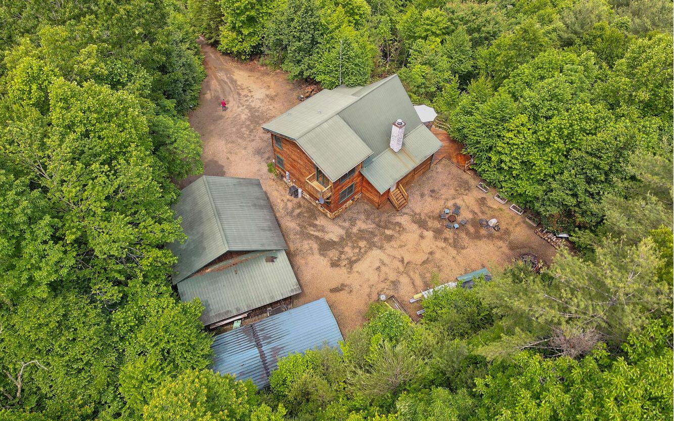 1170 Kilby Road Murphy, NC 28906 - Photo 3 of 4 an aerial view of a house with a yard