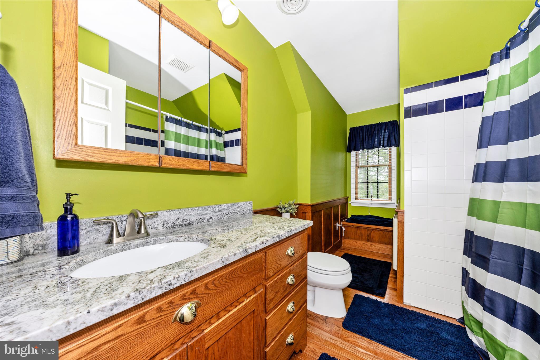 15810 Spade Road Hagerstown, MD 21740 - Photo 30 of 76 a bathroom with a granite countertop sink and a mirror
