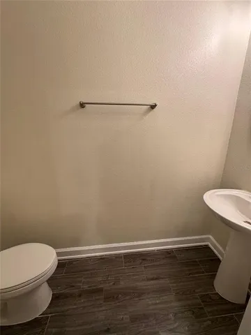 a view of a room that has a window in it