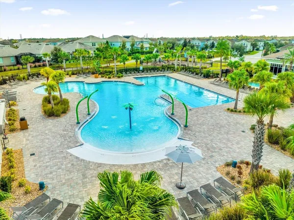a view of a lake from a balcony