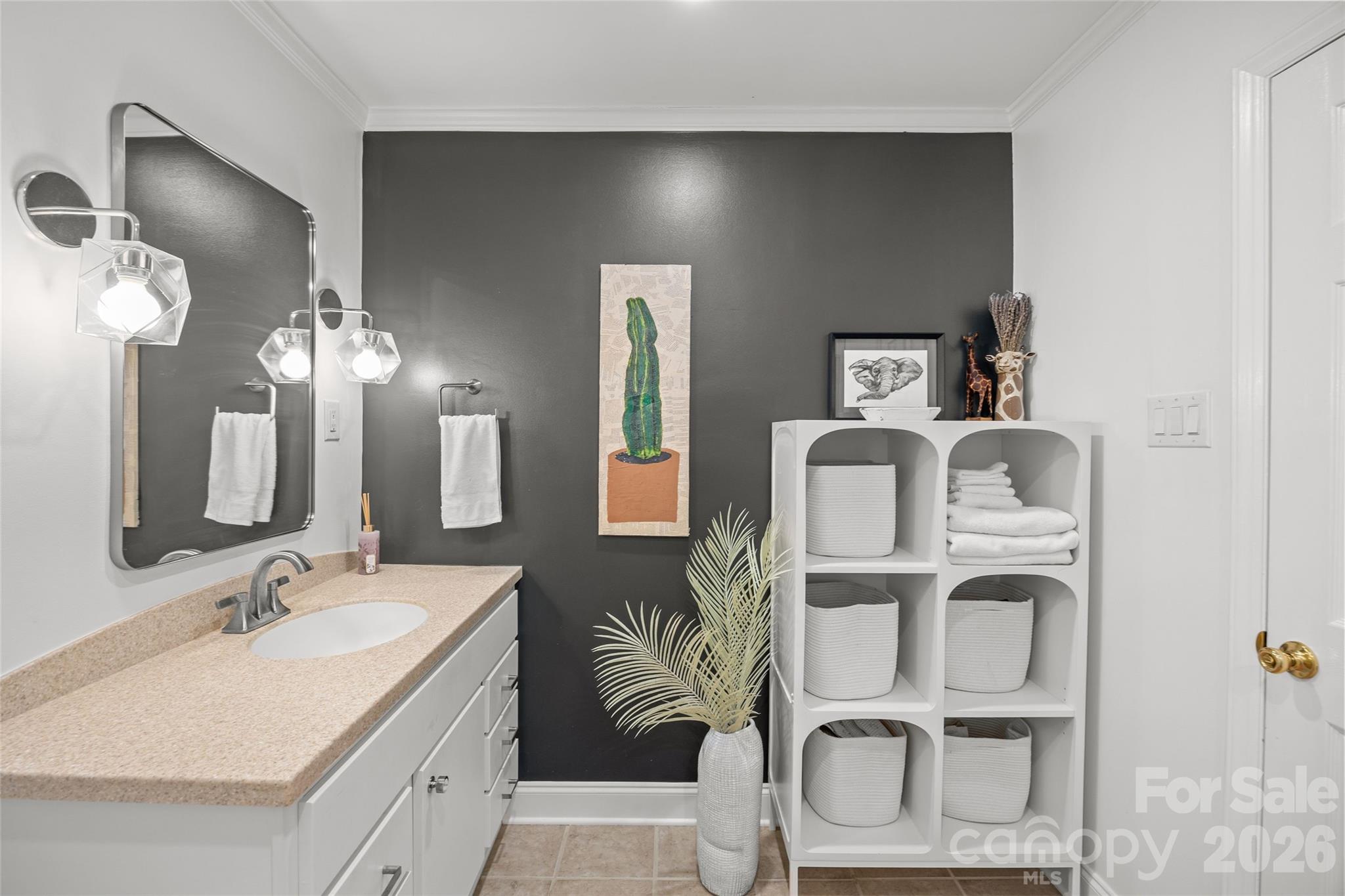 2732 Burnt Mill Road Charlotte, NC 28210 - Photo 29 of 43 a bathroom with a double vanity sink mirror and vanity