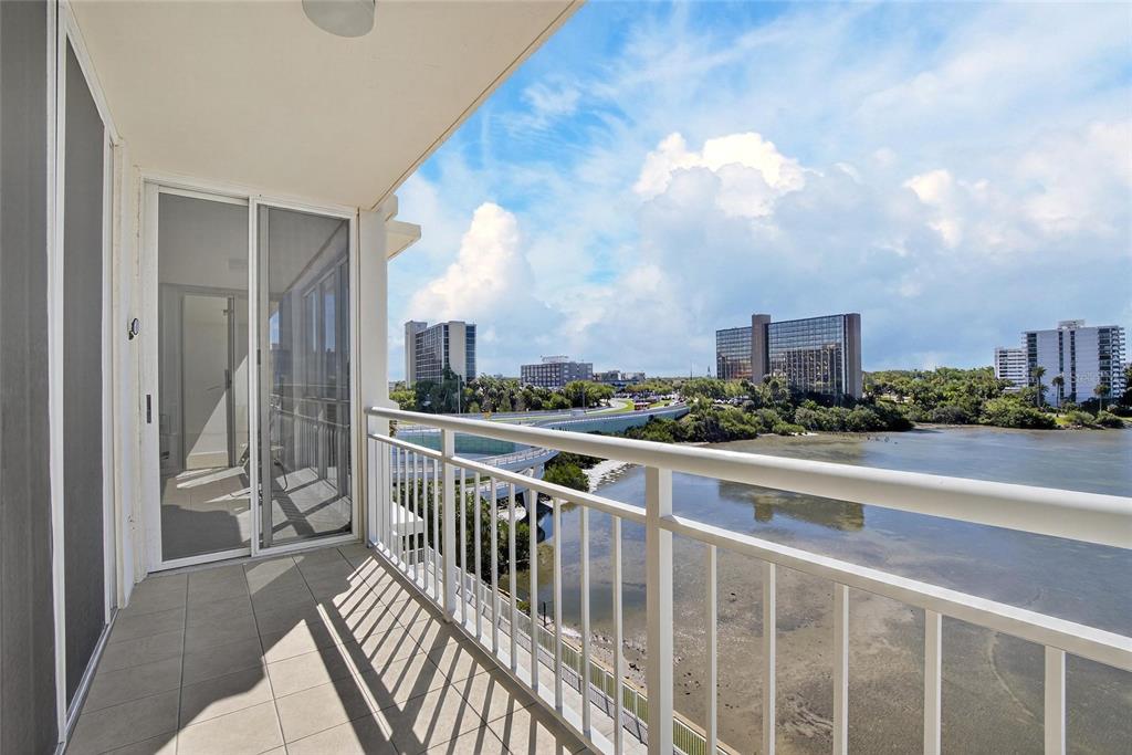 100 Pierce Street, Unit 703 Clearwater, FL 33756 - Photo 33 of 70 a view of city from a balcony
