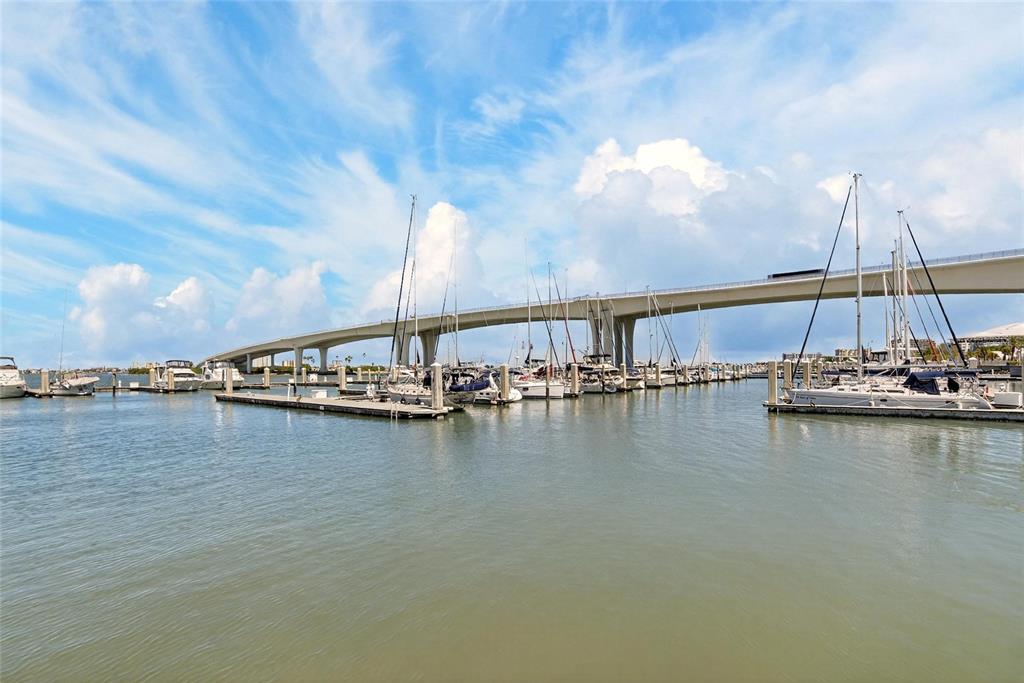 100 Pierce Street, Unit 703 Clearwater, FL 33756 - Photo 56 of 70 a view of an ocean with city