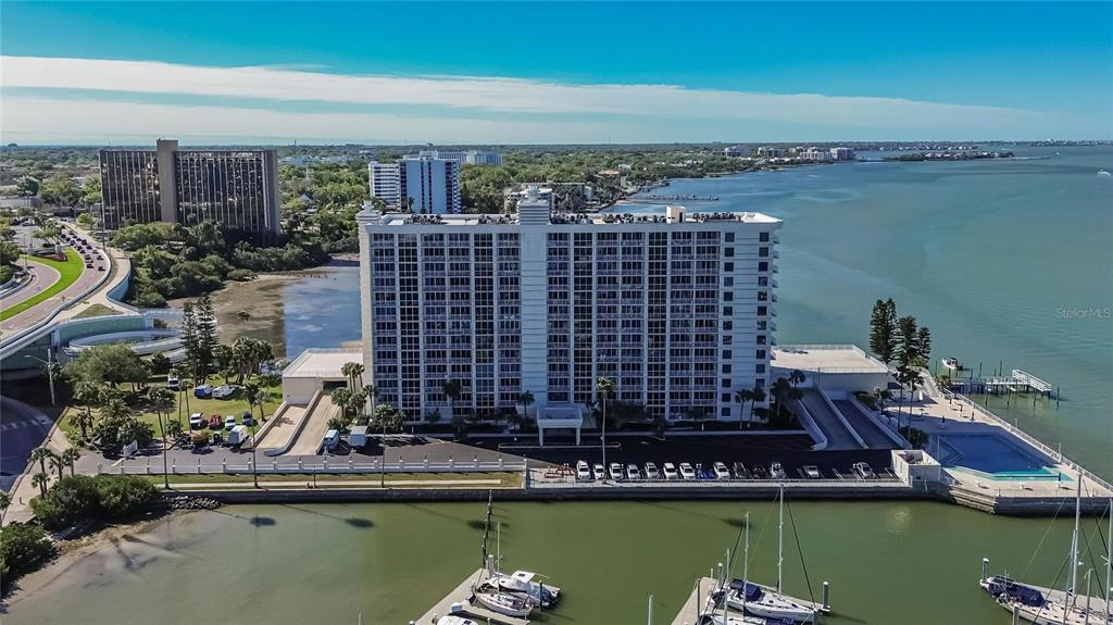 100 Pierce Street, Unit 703 Clearwater, FL 33756 - Photo 59 of 70 a view of a city with tall buildings