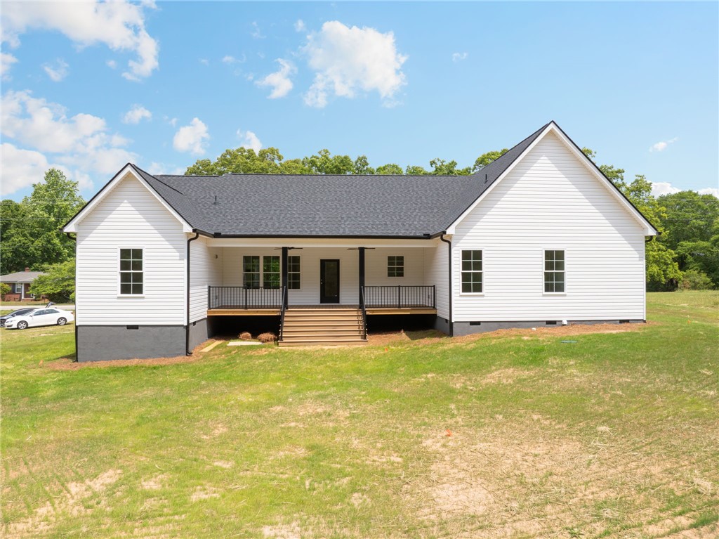 1735 Maw Bridge Road Central, SC 29630 - Photo 31 of 38 White siding and a dark roof define this inviting residence with an expansive yard.