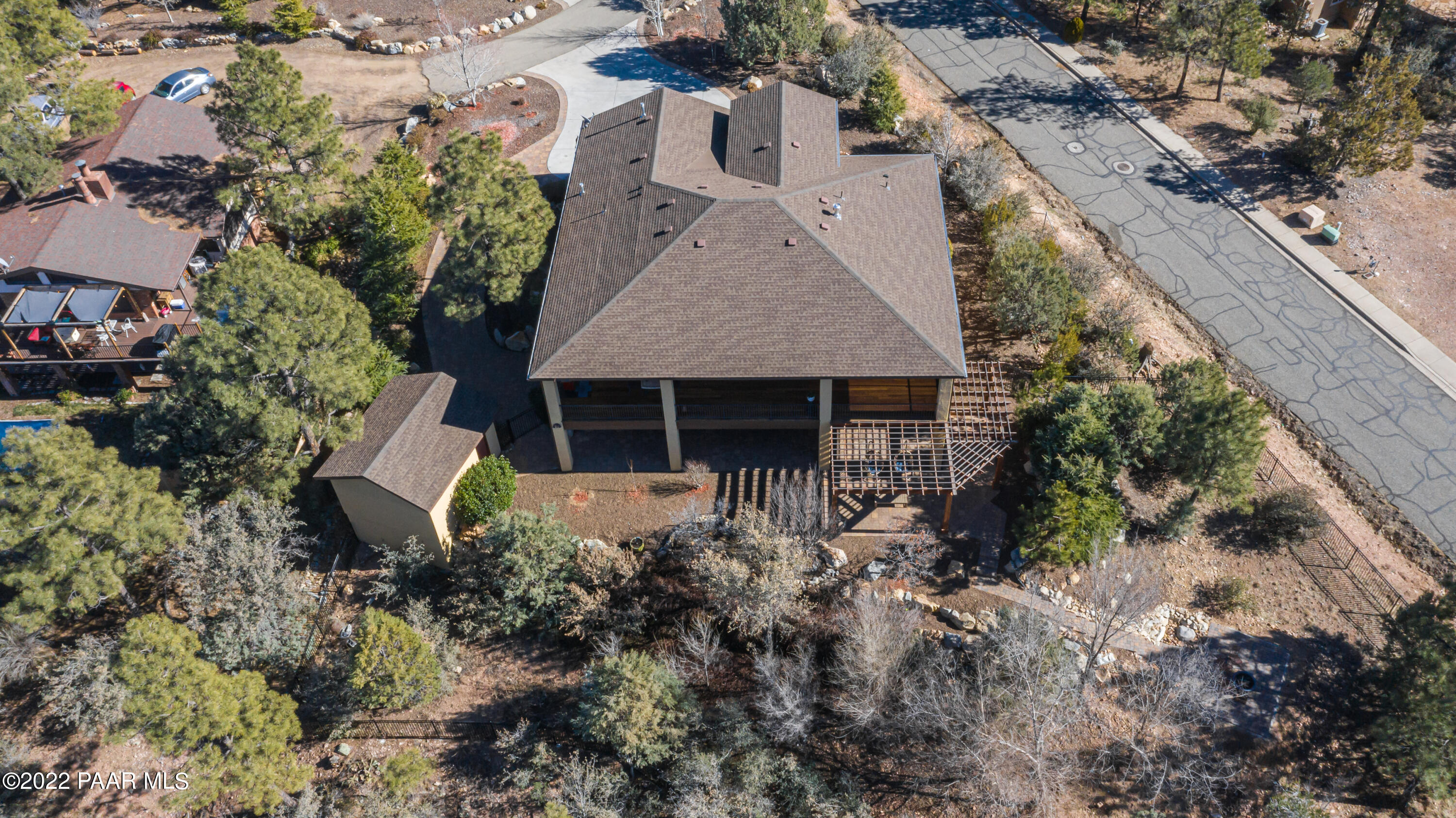 2060 Shadow Valley Ranch Road Prescott, AZ 86305 - Photo 54 of 56 Aerial
