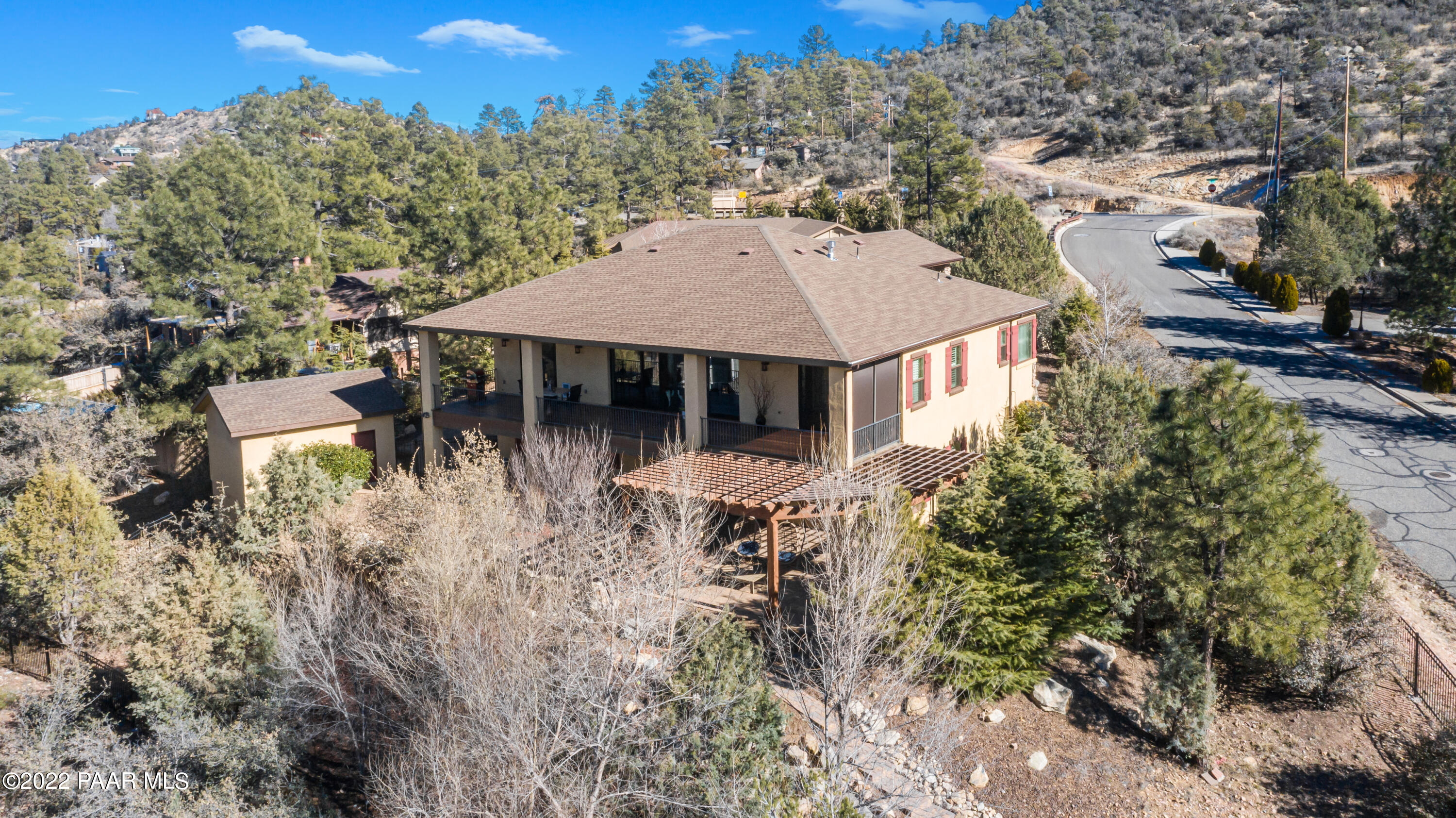 2060 Shadow Valley Ranch Road Prescott, AZ 86305 - Photo 55 of 56 Aerial