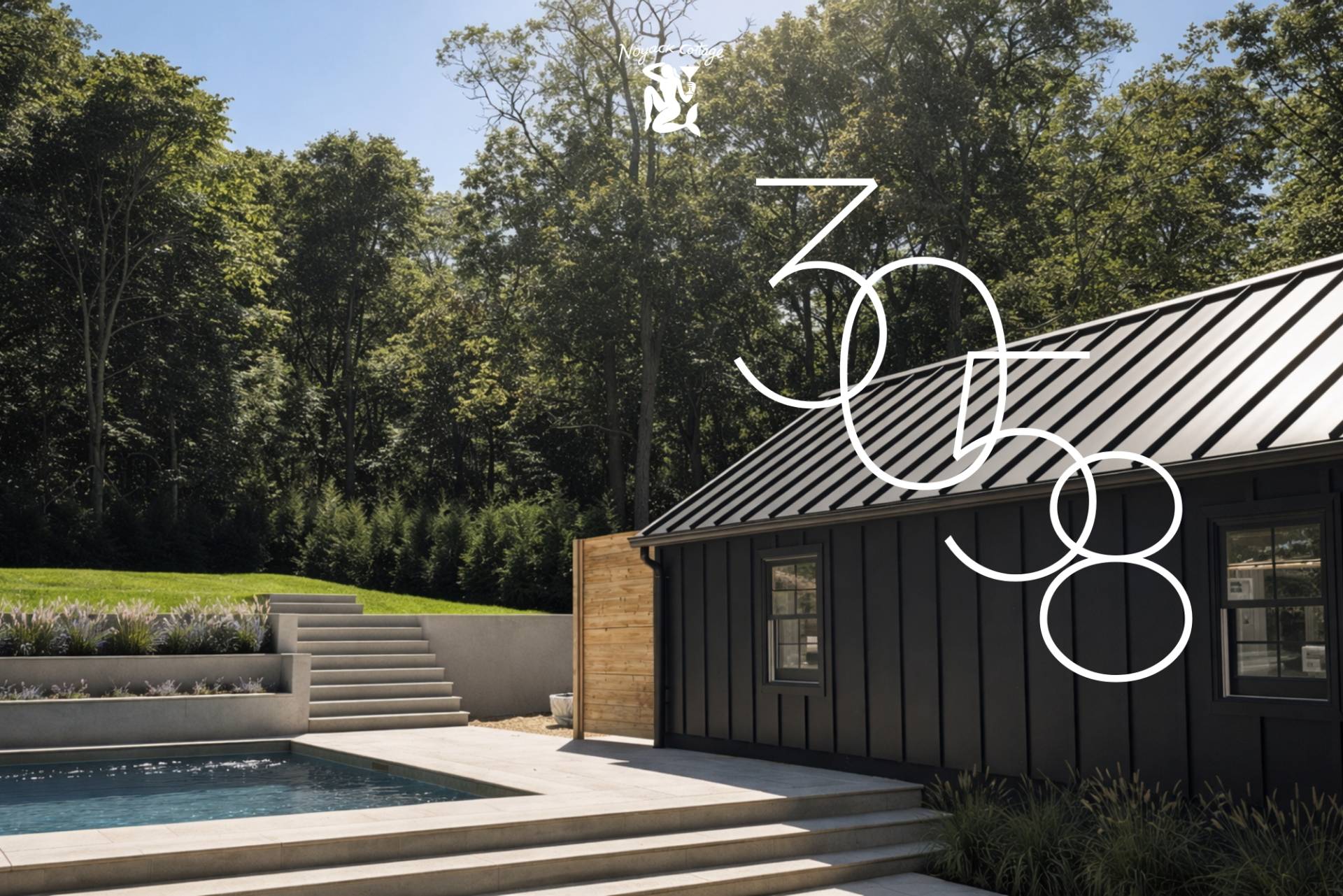 3058 Noyack Road Sag Harbor, NY 11963 - Photo 28 of 34 a front view of a house with garden space and utility