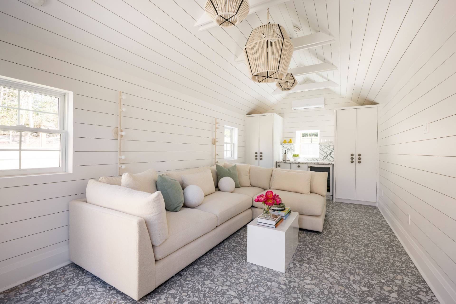 3058 Noyack Road Sag Harbor, NY 11963 - Photo 29 of 34 a living room with furniture and white walls