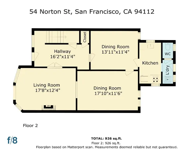$1,095,000 | 54 Norton Street, San Francisco, CA 94112