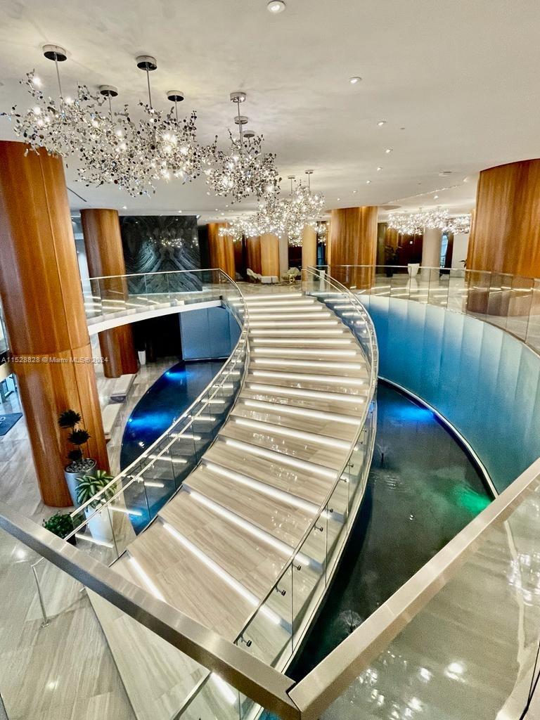 Edgewater Miami, FL 33132 - Photo 29 of 34 a view of a living room and kitchen