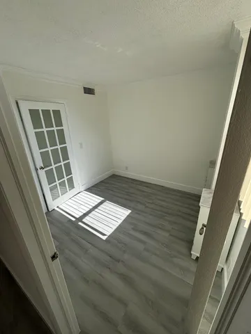 wooden floor in an empty room