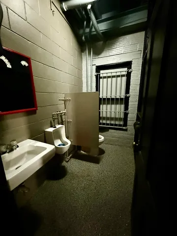 a view of empty room with windows