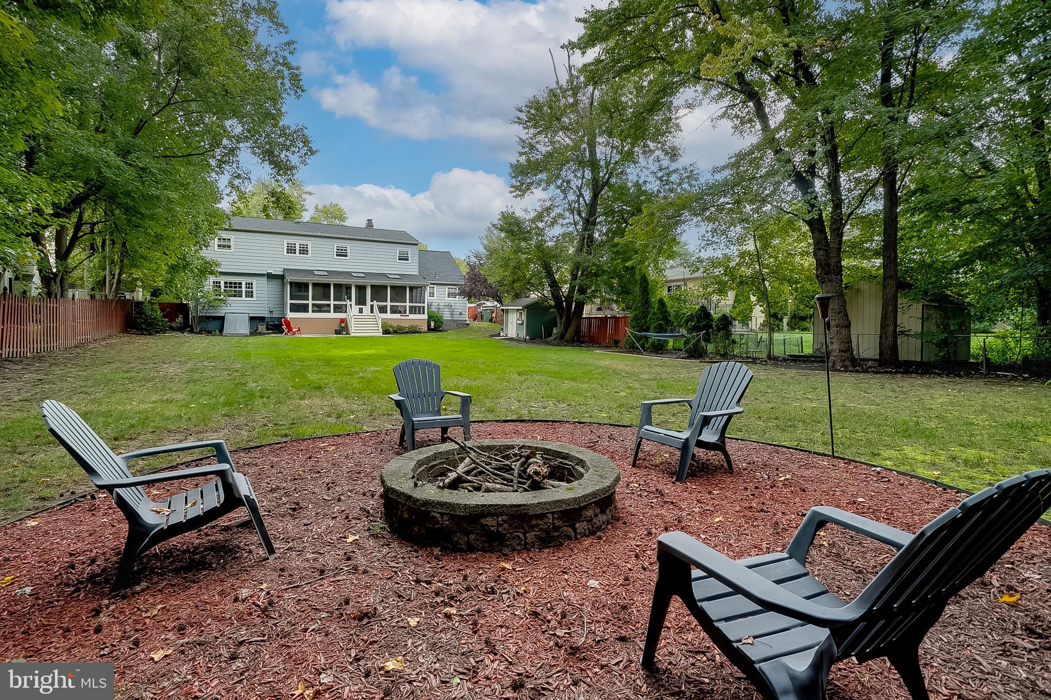 233 Hamilton Road Marlton, NJ 08053 - Photo 6 of 48 a view of a backyard with sitting area