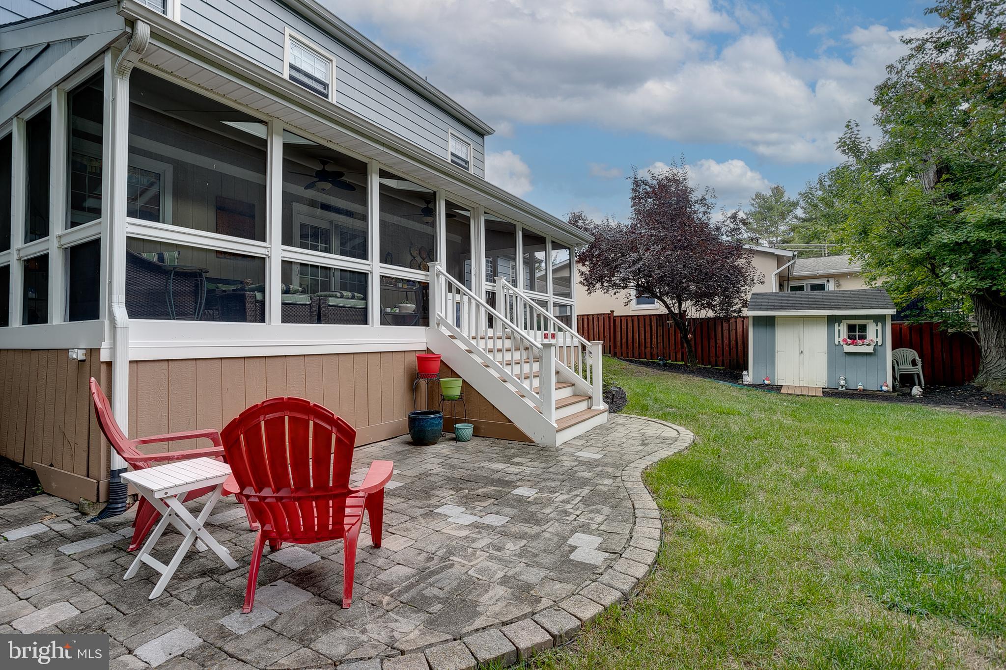 233 Hamilton Road Marlton, NJ 08053 - Photo 8 of 48 a view of a house with a backyard