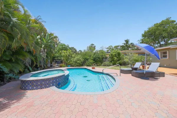 a view of outdoor space with seating