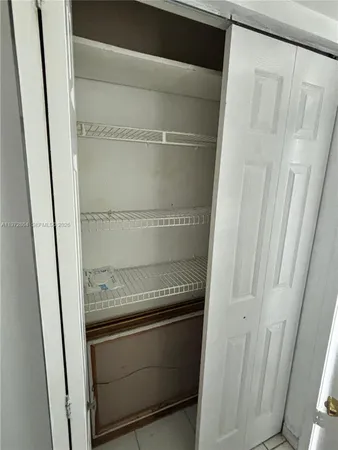 a close view of washer and dryer