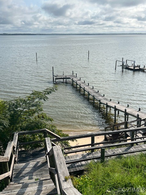 137 Riverside Drive Center Cross, VA 22437 - Photo 4 of 22 View of dock with a water view