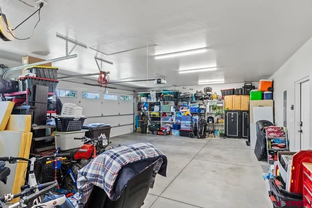 a view of storage and utility room