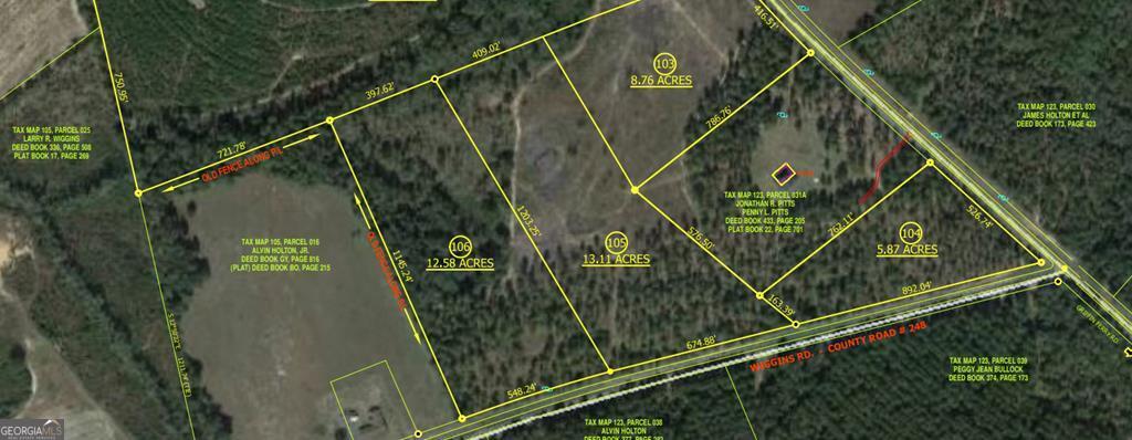 Lot 105 Wiggins Road Lyons, GA 30436 - Photo 1 of 1 Main View