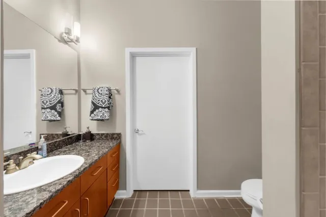 a view of a hallway with entryway