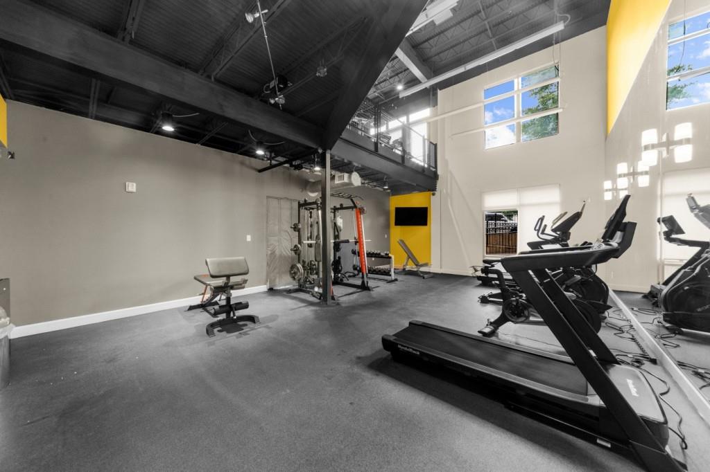 5300 Peachtree Road, Unit 1608 Chamblee, GA 30341 - Photo 35 of 47 a view of a room with gym equipment