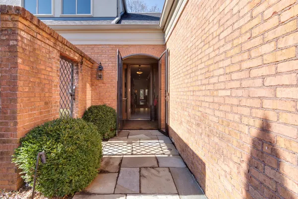 a view of a entryway door