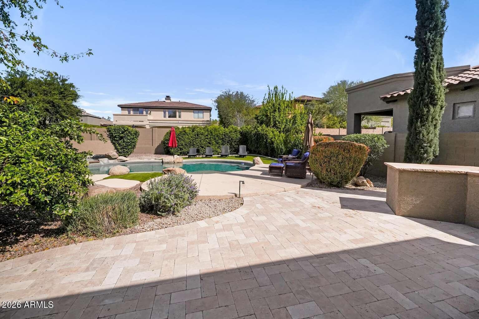 3978 East Hashknife Road Phoenix, AZ 85050 - Photo 25 of 29 a view of outdoor space with seating area