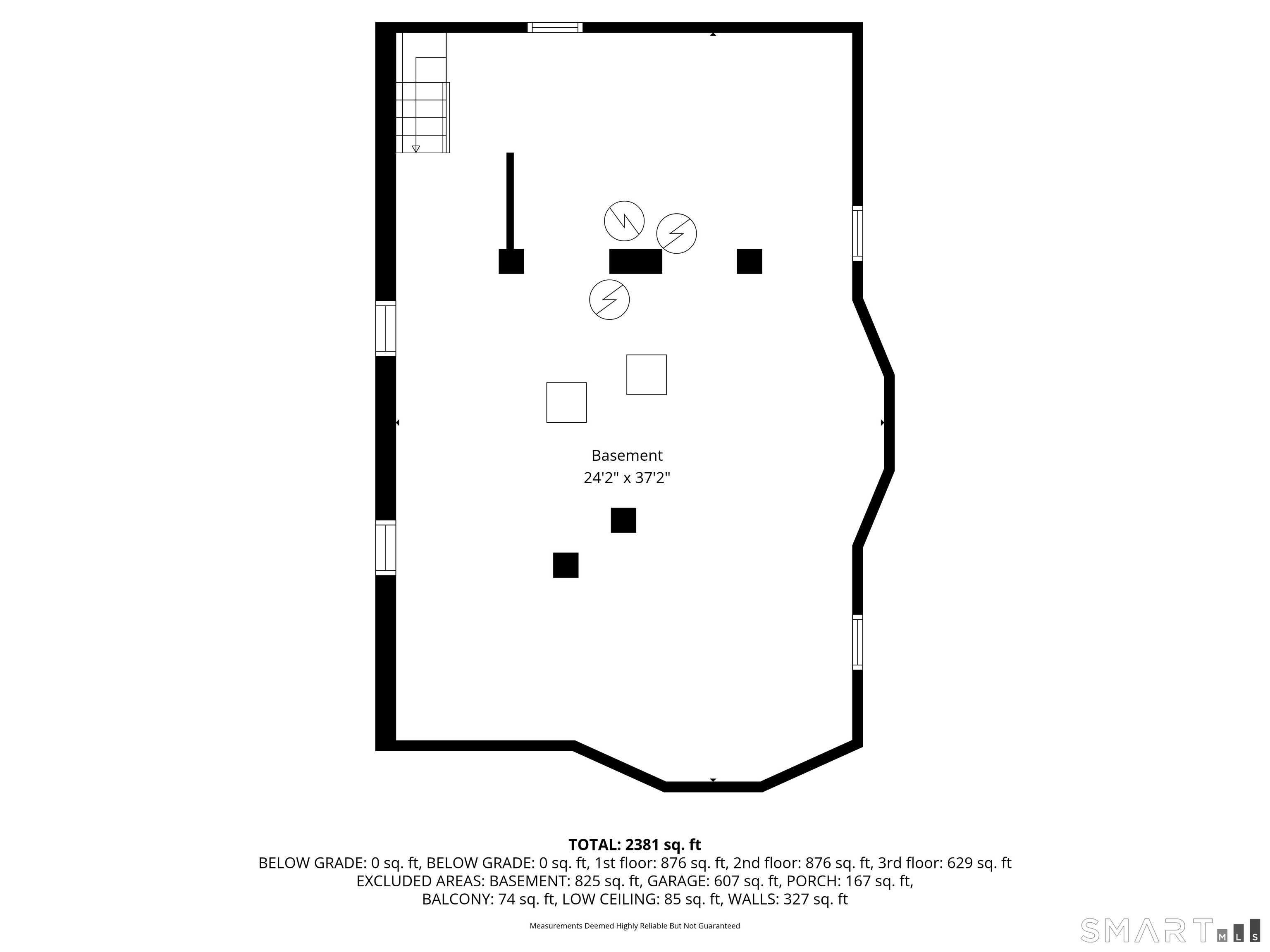 386 Huntington Road Bridgeport, CT 06608 - Photo 29 of 33 a picture of a floor plan