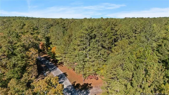 a view of lake from a house