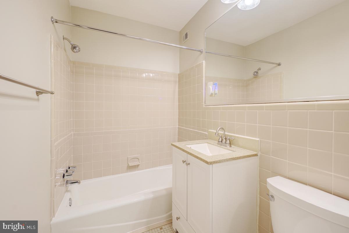 53 Skyhill Road, Unit 204 Alexandria, VA 22314 - Photo 19 of 26 a bathroom with a sink and a mirror
