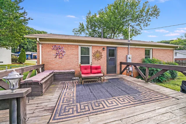 a view of a chairs and a tables in the patio