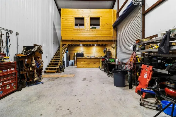 a view of a storage & utility room