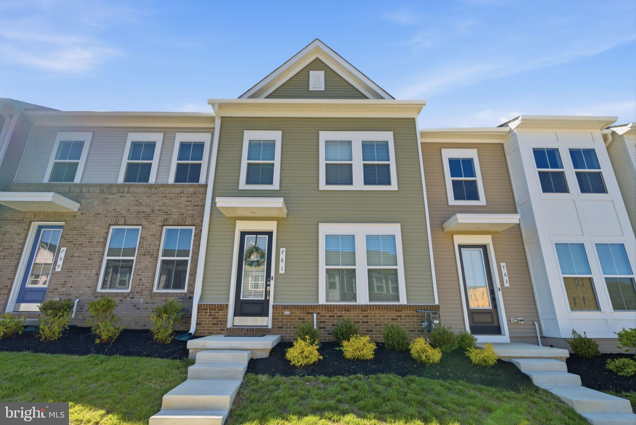 Charming townhome with modern appeal.