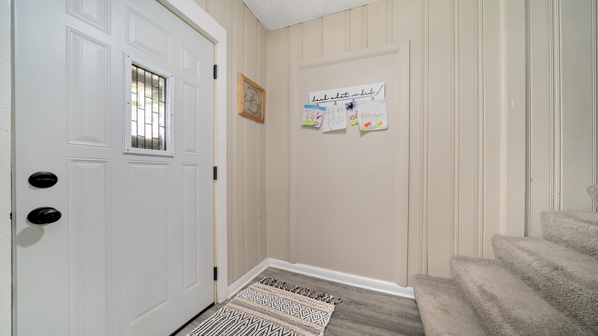 213 North 4th Street Oregon, IL 61061 - Photo 18 of 29 a view of an entryway with wooden floor
