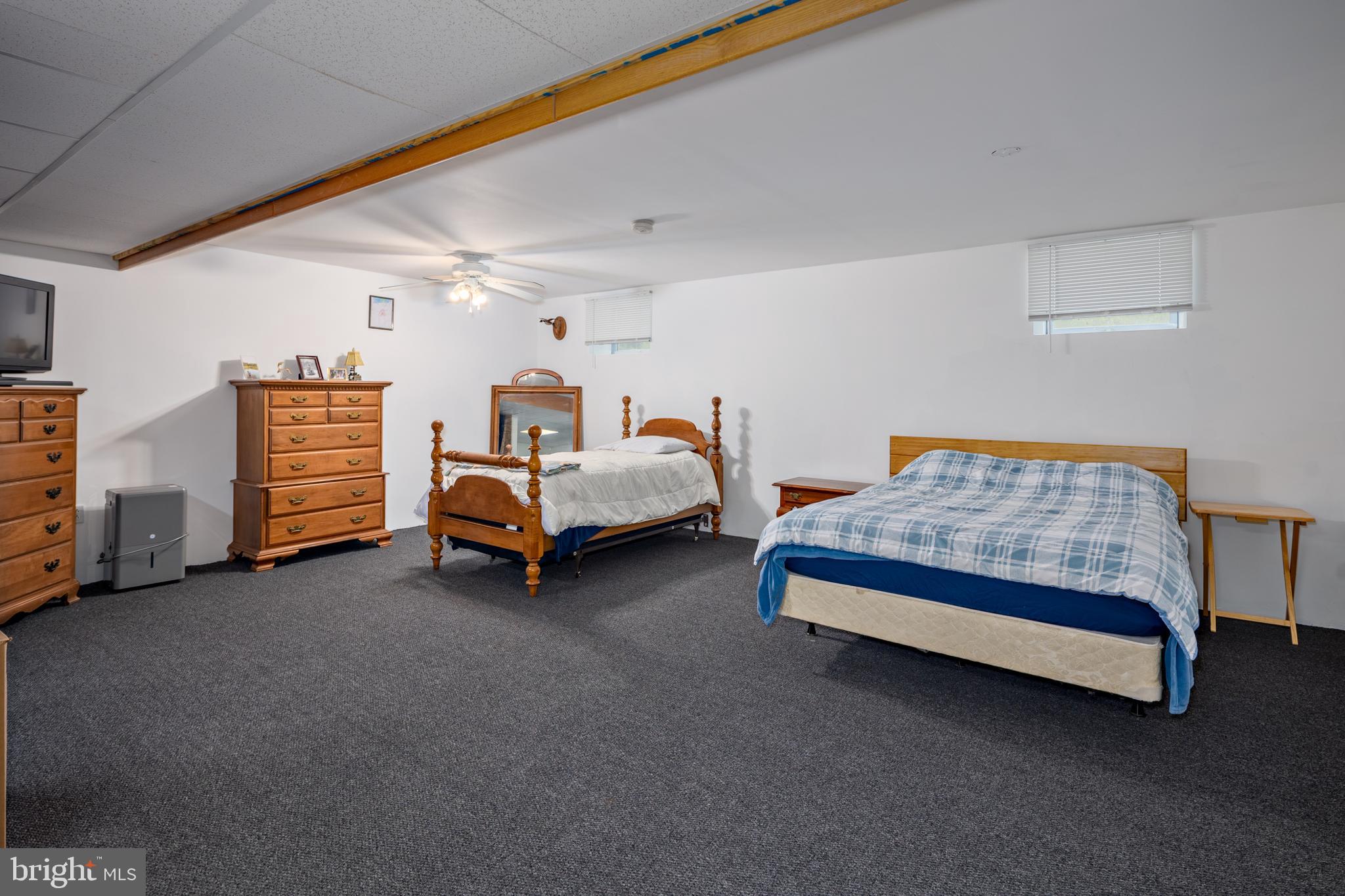 1045 Doyle Road Street, MD 21154 - Photo 32 of 49 a bedroom with two beds and painted walls