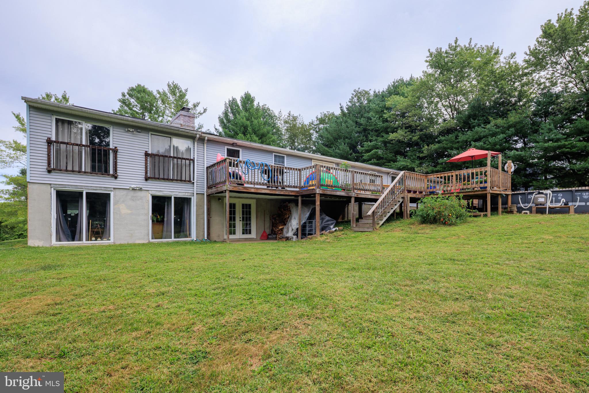 1045 Doyle Road Street, MD 21154 - Photo 44 of 47 a house view with a garden space