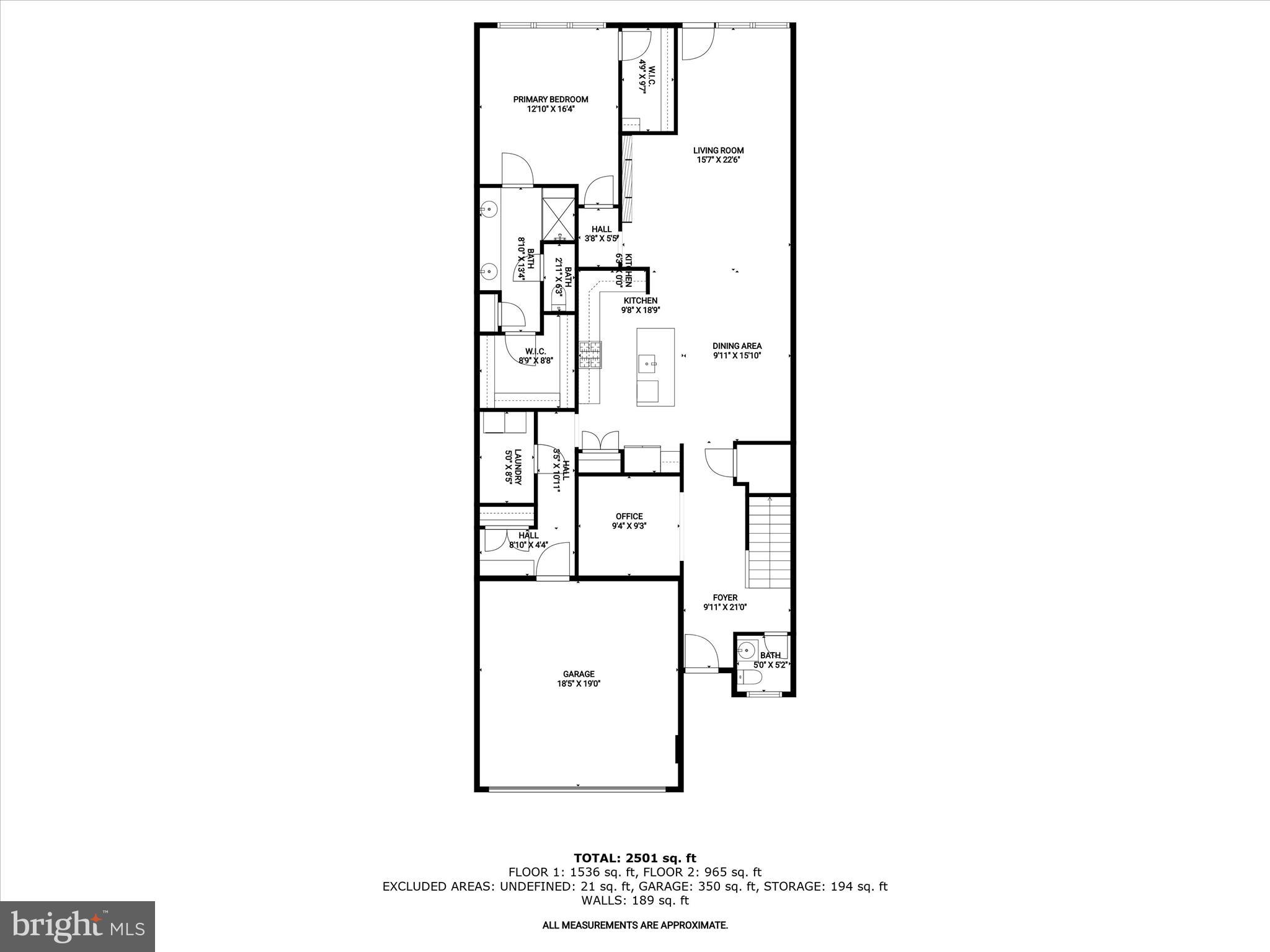 8023 Jennys Way, Unit 9 Fulton, MD 20759 - Photo 44 of 46 a picture of a floor plan