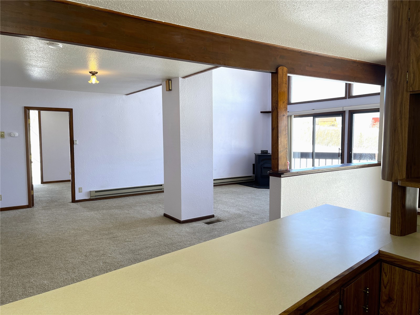 2584 High Creek Road Fairplay, CO 80440 - Photo 8 of 50 Looking into the living room from the kitchen