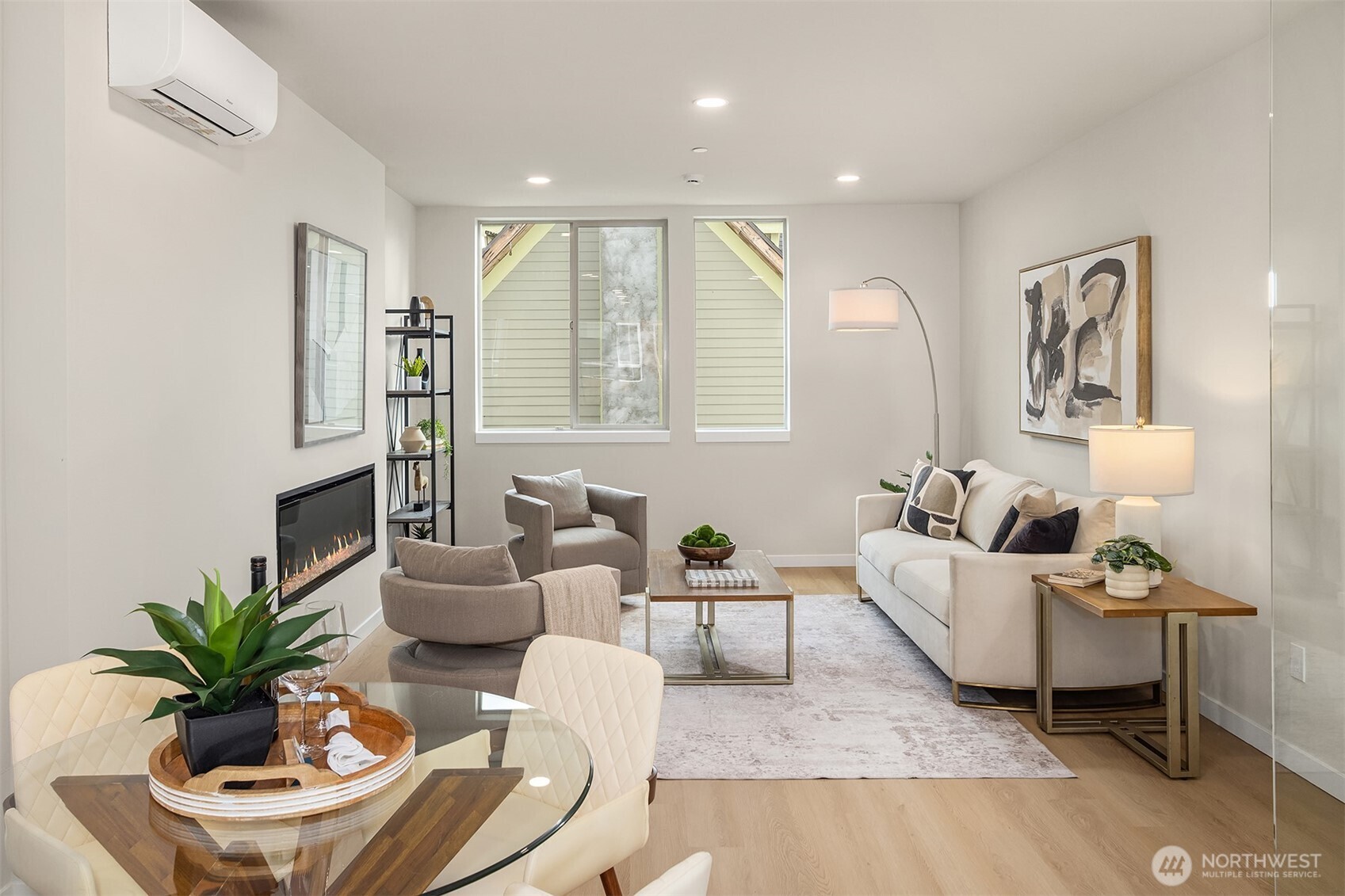 1153 Northwest 58th Street Seattle, WA 98107 - Photo 10 of 29 a living room with furniture and a potted plant