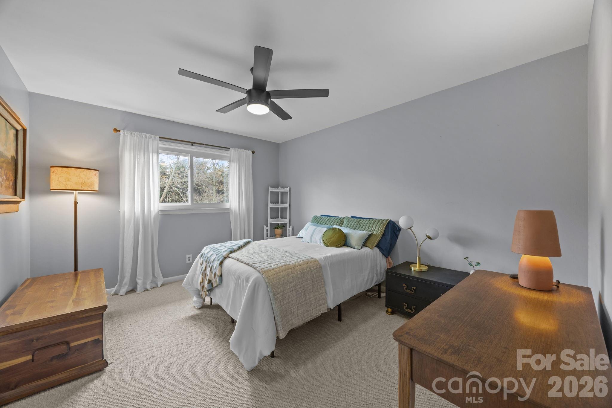 1141 Doby Court Fort Mill, SC 29715 - Photo 20 of 48 a bedroom with two beds and painted walls